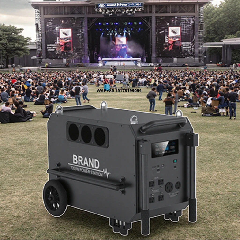 Panel Power Outdoor - Heavy Duty 7200W Solar Generator Portable