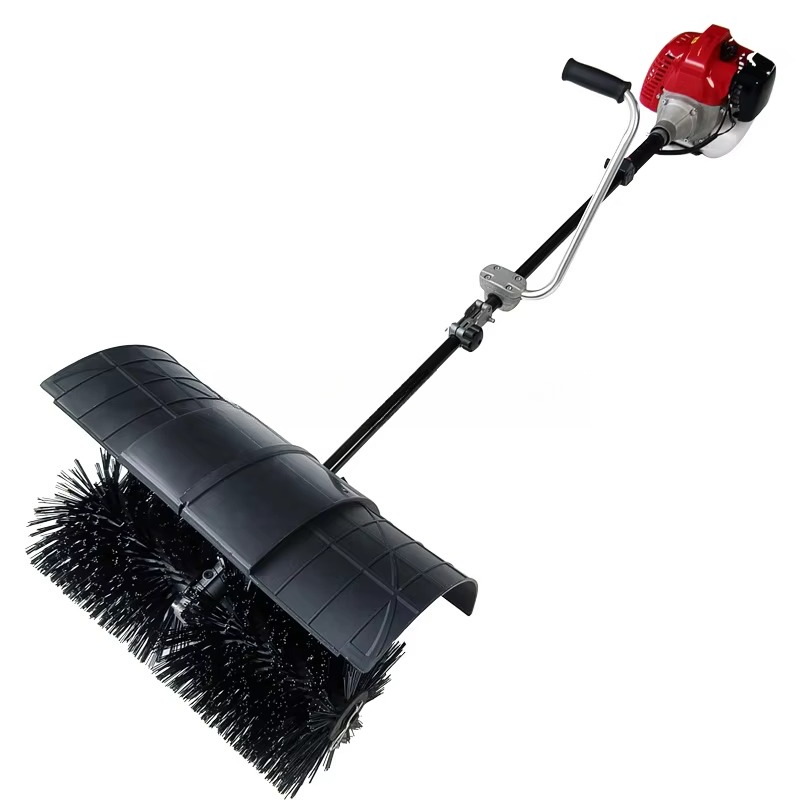 Outdoor Power Broom - Petrol Sweeper 52CC 2/4-Stroke Engine 1700w