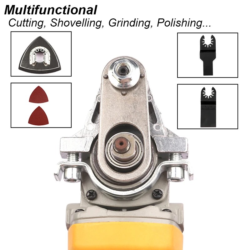 Stump Grinder Attachment - Multifunctional Angle Grinder Attachment Converter Oscillate