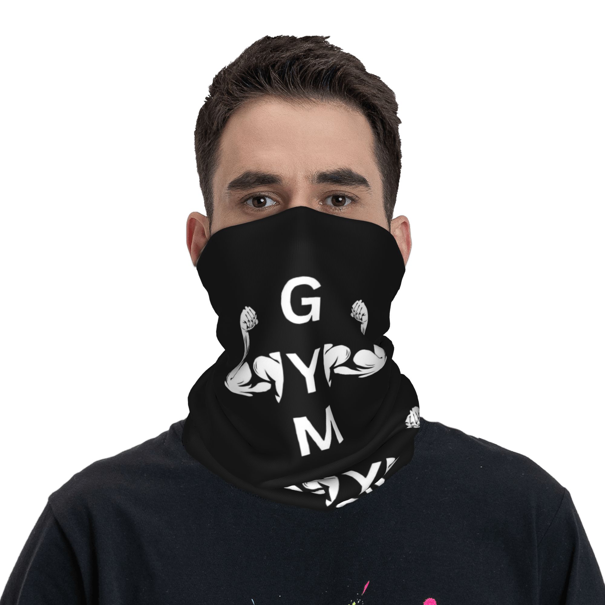 Outdoor Power House - Custom Powerhouse Gym Bandana Neck Warmer
