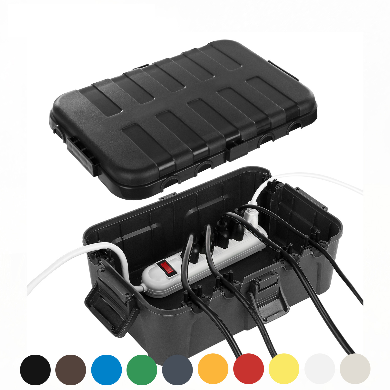 Outdoor Power Adapter - Extra Large Outdoor Electrical Box,Waterproof Extension