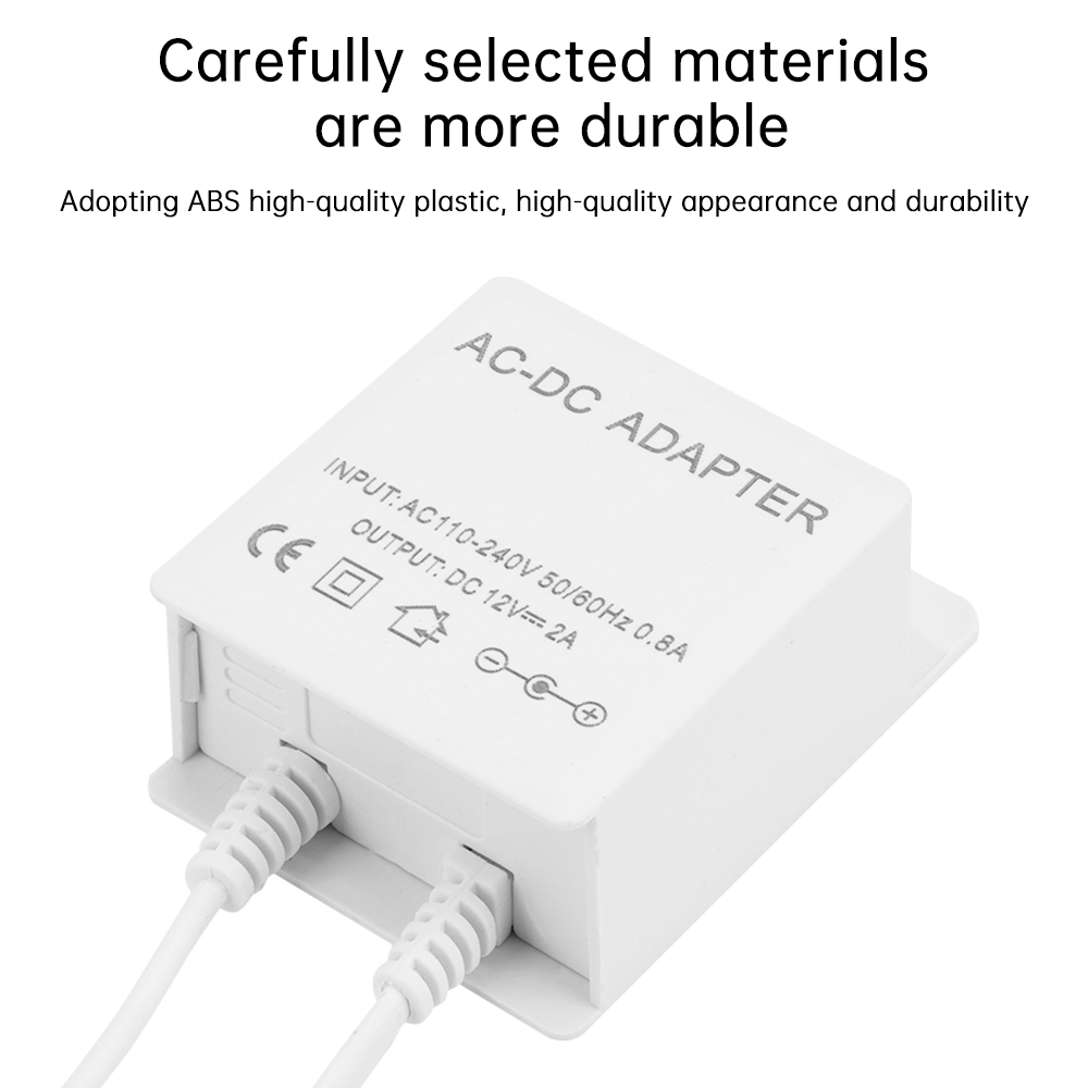 DC12V 2A EU Plug Adapter Secur - огляд і ціна Outdoor Power Adapter