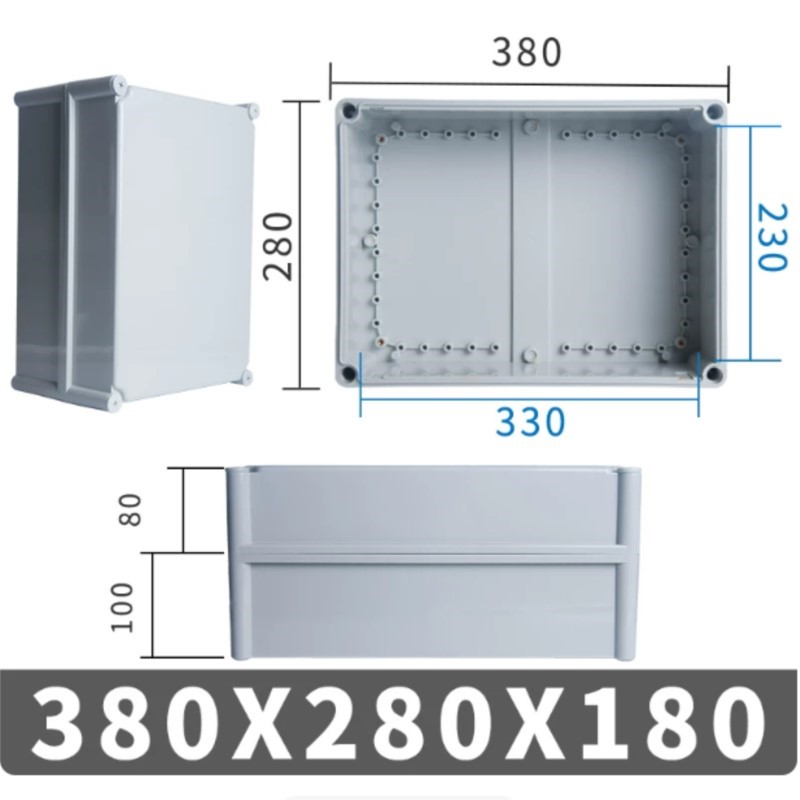 1Pc 380x280x180mm Button wirin - огляд і ціна Outdoor Power Distribution Box