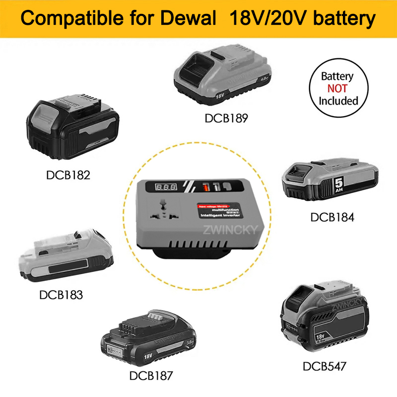 Power Inverter DC 18V To 220V  - огляд і ціна Outdoor Power Inverter