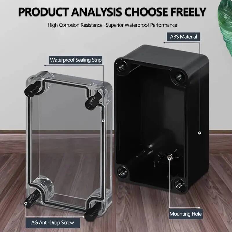 2pcs Transparent Cover Waterpr - огляд і ціна Outdoor Power Distribution Box
