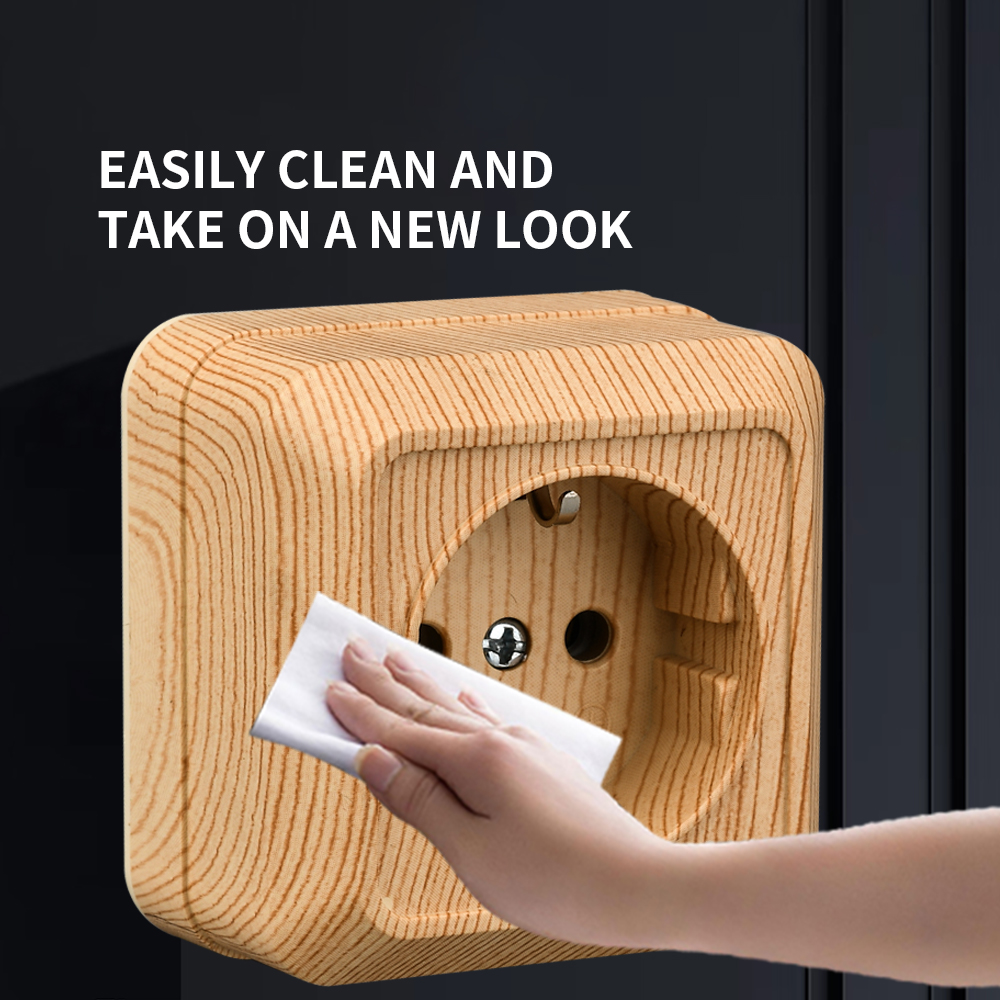 WESA Wood Wall Surface Socket  - огляд і ціна Outdoor Power Plus