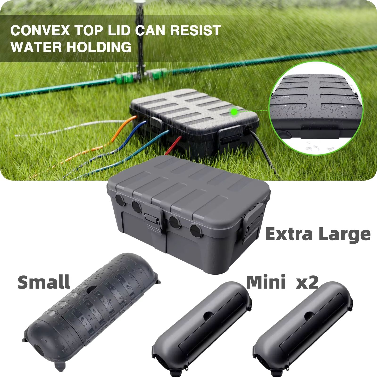 Large Weatherproof Outdoor Ele - огляд і ціна Outdoor Power Adapter
