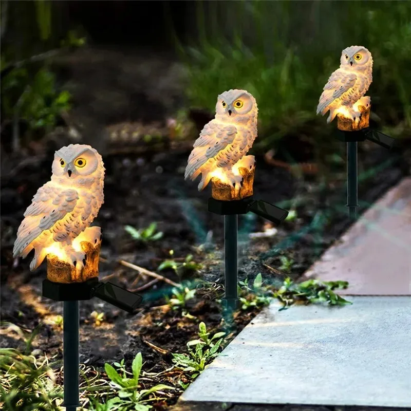 Solar Lamp Owl Animal Solar Ga - огляд і ціна Outdoor Power House