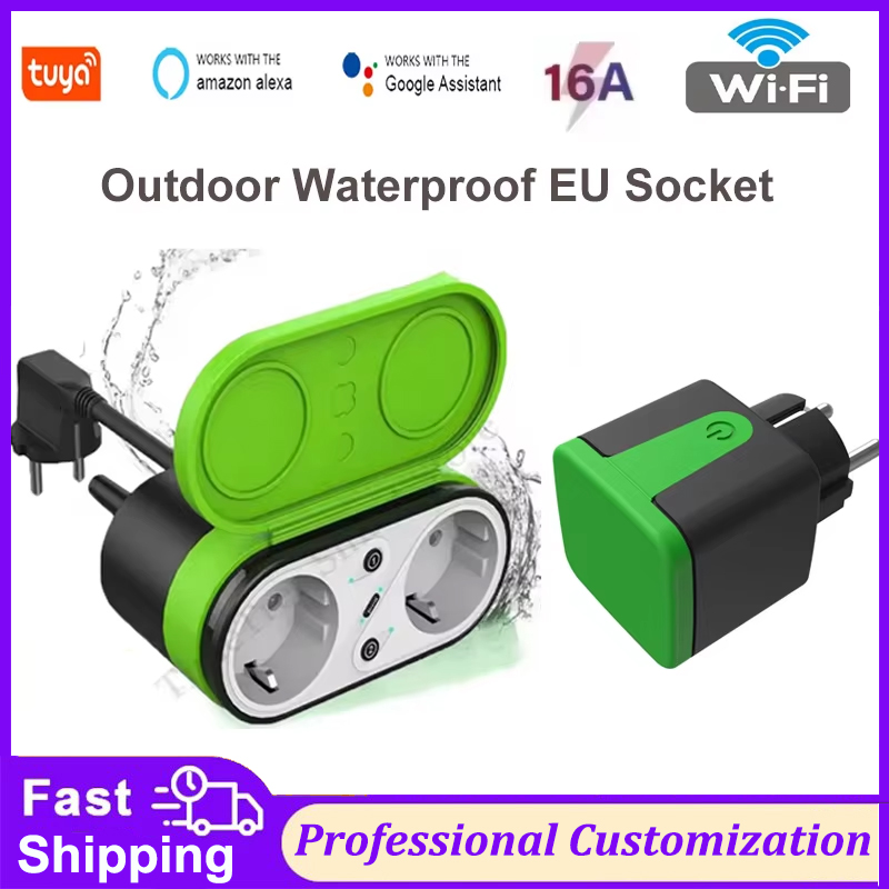 Tuya EU 16A Wifi Smart Outdoor - огляд і ціна Outdoor Power Adapter