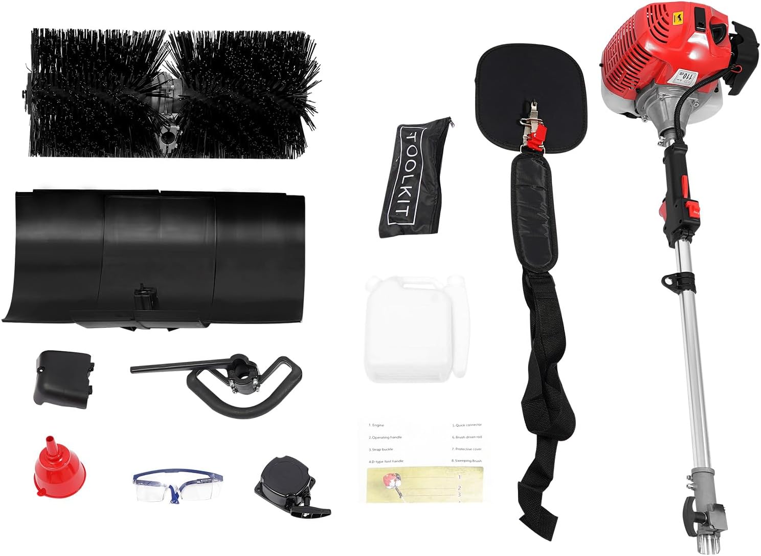 52CC 2-Stroke Outdoor Hand Hel - огляд і ціна Outdoor Power Broom