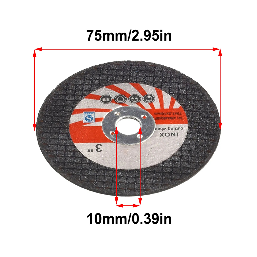 5pcs Cutting Disc 75mm Circula - огляд і ціна Stump Grinder Attachment