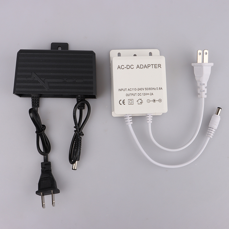 AC/DC 12V 2A 2000ma CCTV camer - огляд і ціна Outdoor Power Adapter