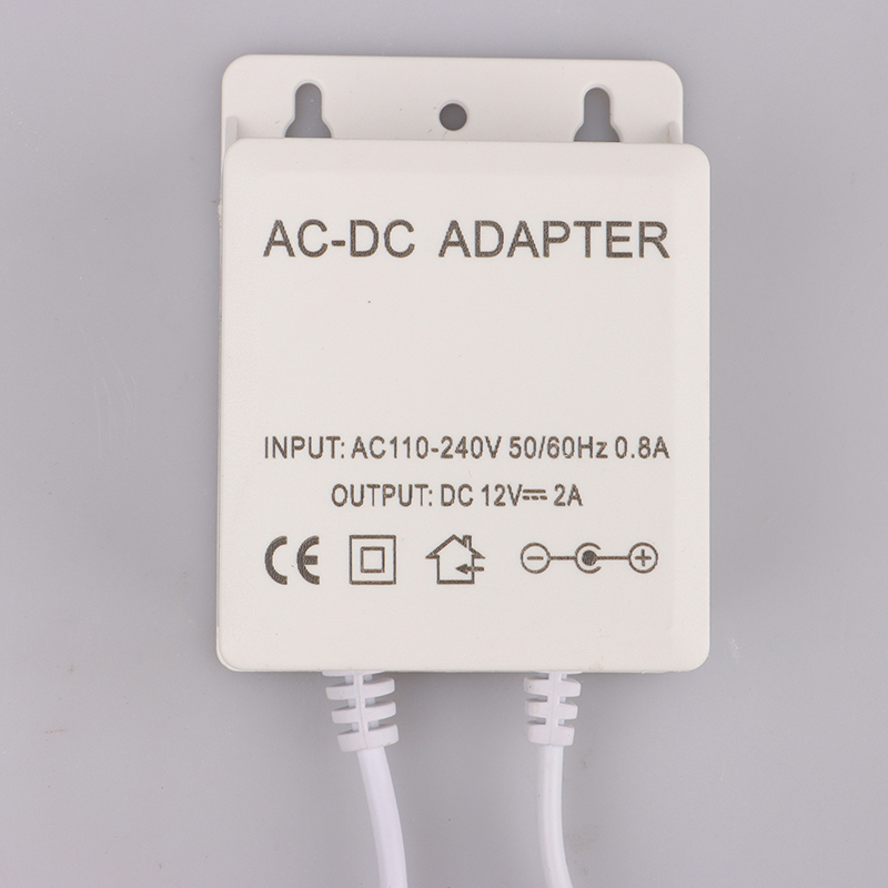 AC/DC 12V 2A 2000ma CCTV camer - огляд і ціна Outdoor Power Adapter