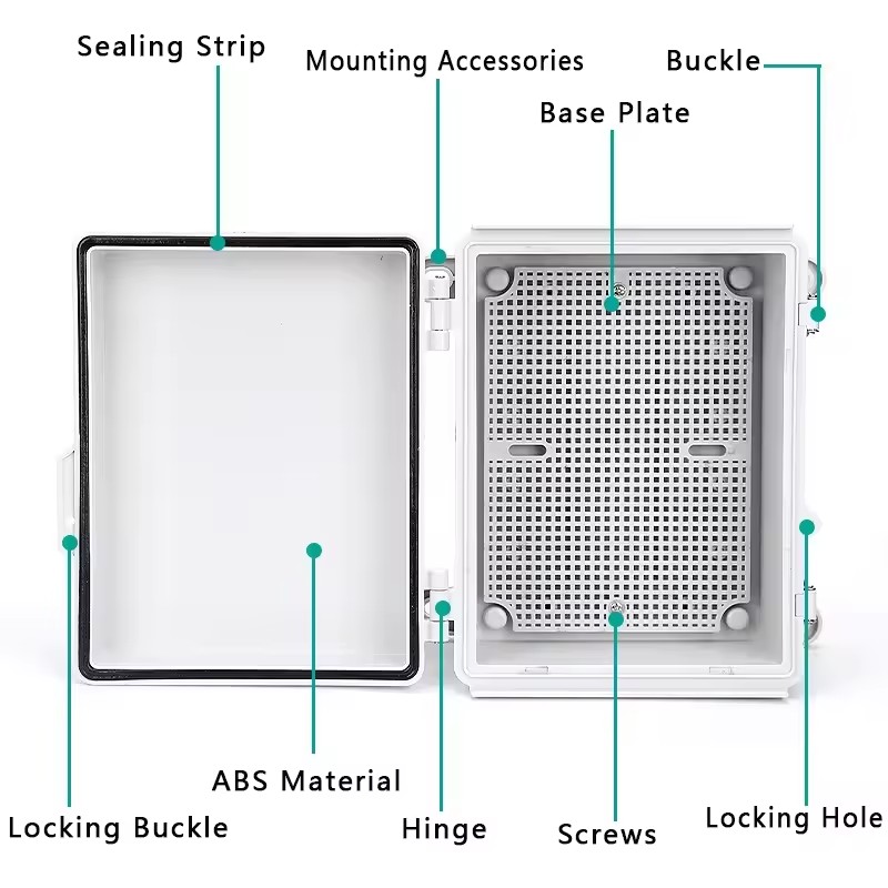 IP66 Electrical Plastic Enclos - огляд і ціна Outdoor Power Distribution Box