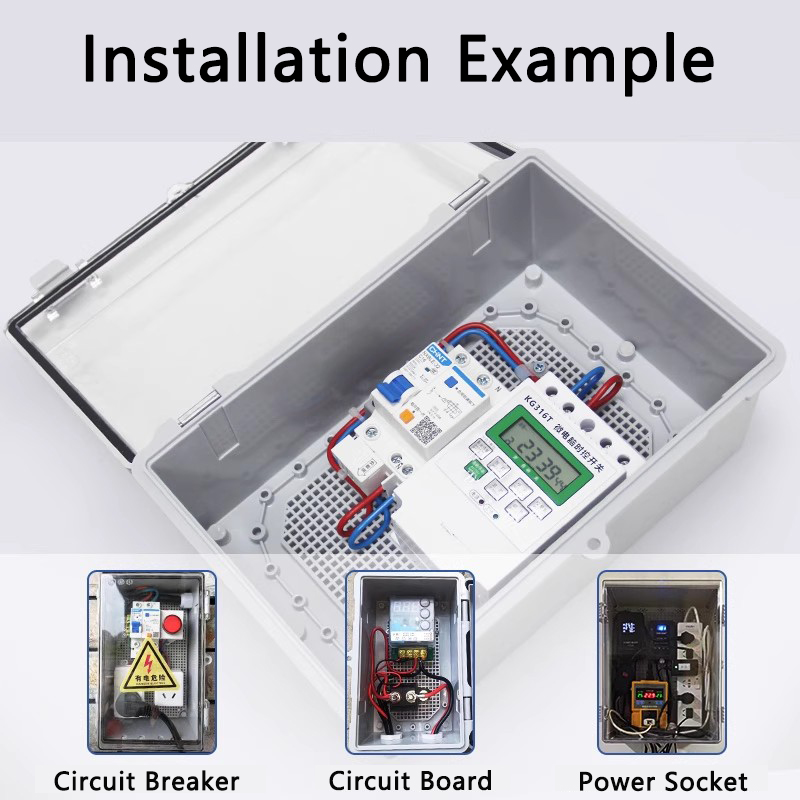 IP66 Waterproof Transparent Co - огляд і ціна Outdoor Power Distribution Box