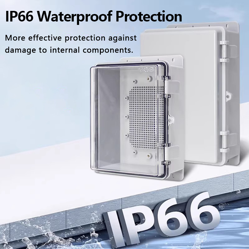 IP66 Waterproof Grey/Transpare - огляд і ціна Outdoor Power Distribution Box
