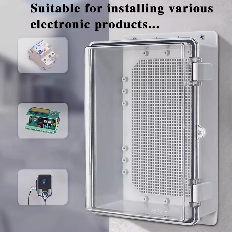 IP66 Waterproof Grey/Transpare - огляд і ціна Outdoor Power Distribution Box