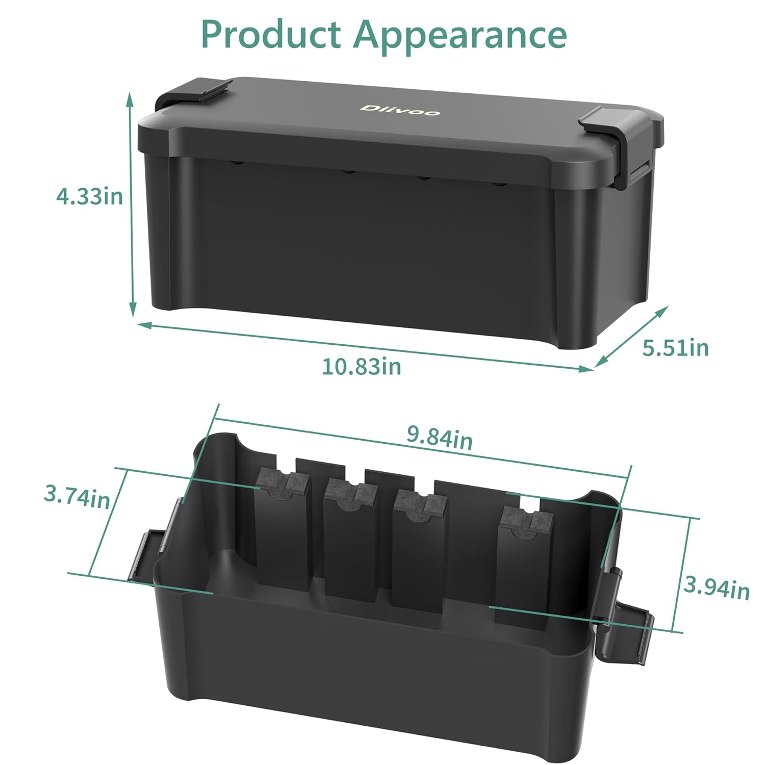 Diivoo Outdoor Waterproof Elec - огляд і ціна Outdoor Power Adapter