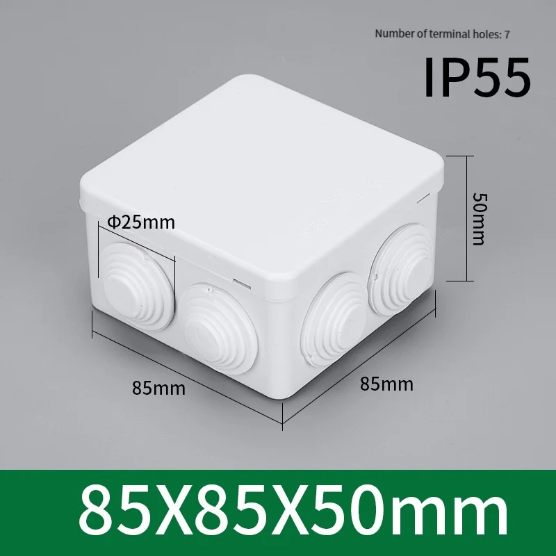85 * 85 * 50 Outdoor Ip55 Plas - огляд і ціна Outdoor Power Distribution Box