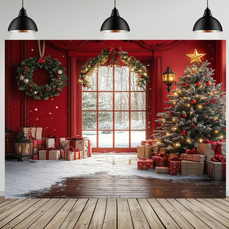 1pc 2D flat winter Christmas s - огляд і ціна Outdoor Power House