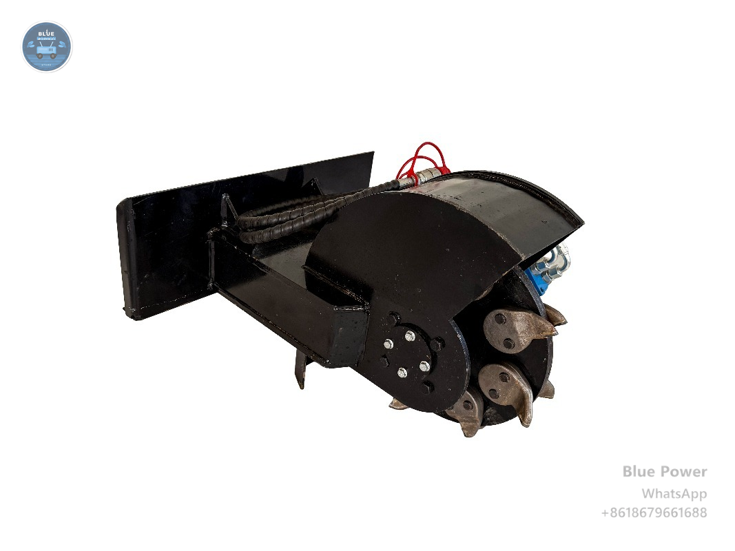 Skid Steer Stump Grinder Attac - огляд і ціна Stump Grinder Attachment