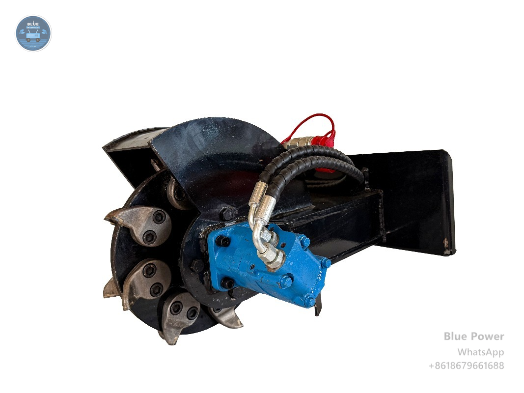 Skid Steer Stump Grinder Attac - огляд і ціна Stump Grinder Attachment