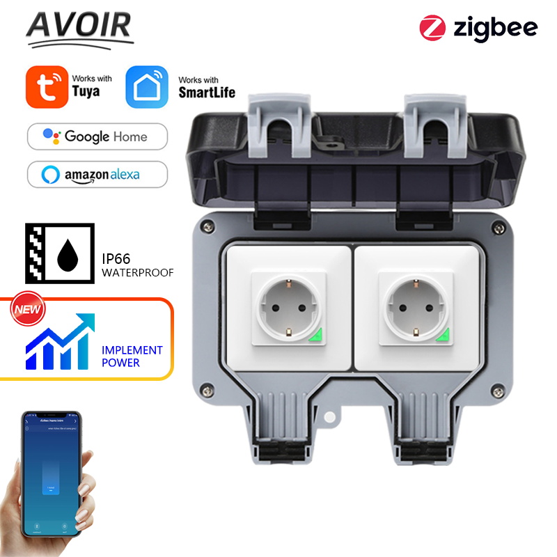 Avoir Tuya Zigbee Electrical S - огляд і ціна Outdoor Power Plus