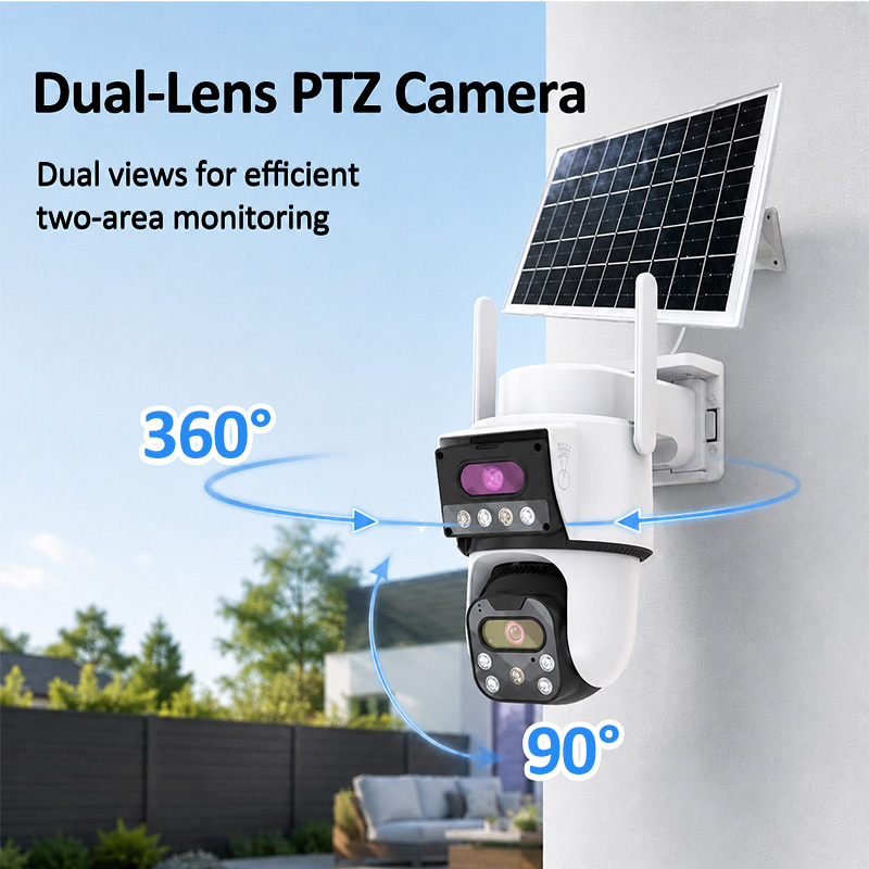 8MP 4G LTE Solar Security Came - огляд і ціна Panel Power Outdoor