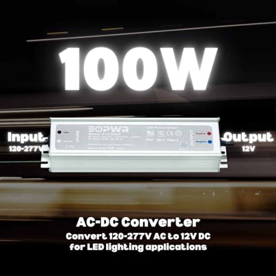 LED Driver Waterproof IP67 Pow - огляд і ціна Outdoor Power Adapter