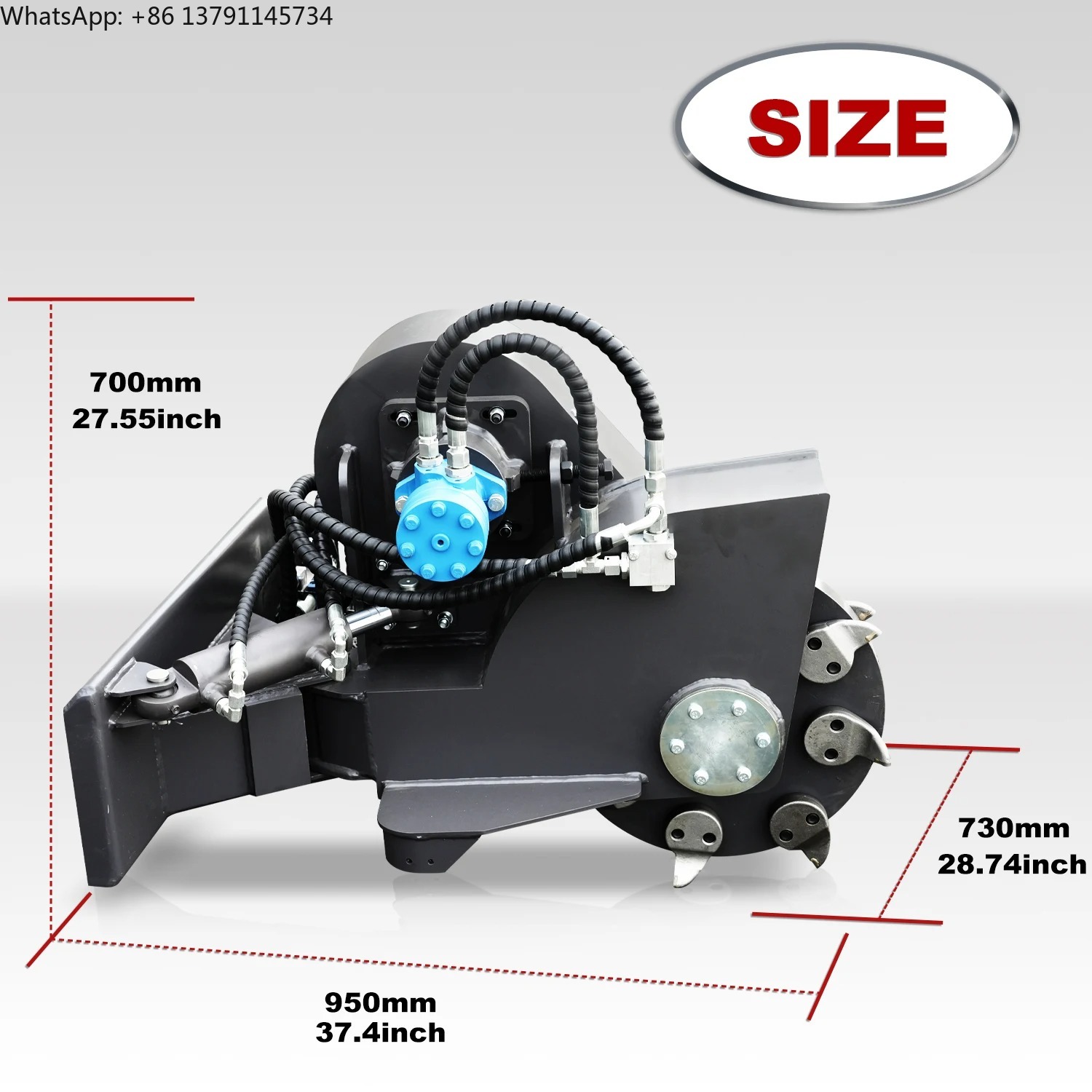 stump grinder attachment is a  - огляд і ціна Stump Grinder Attachment