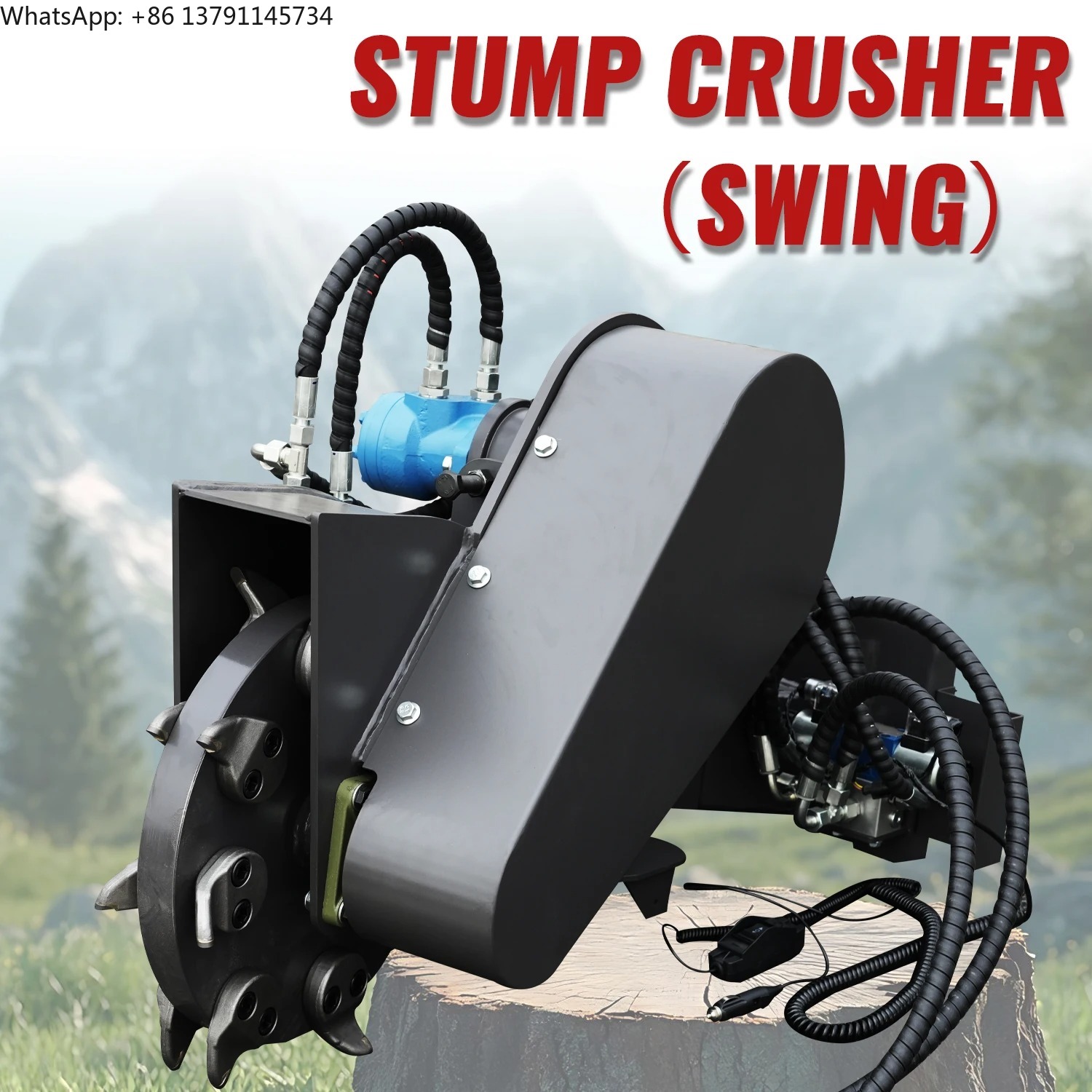 stump grinder attachment is a  - огляд і ціна Stump Grinder Attachment