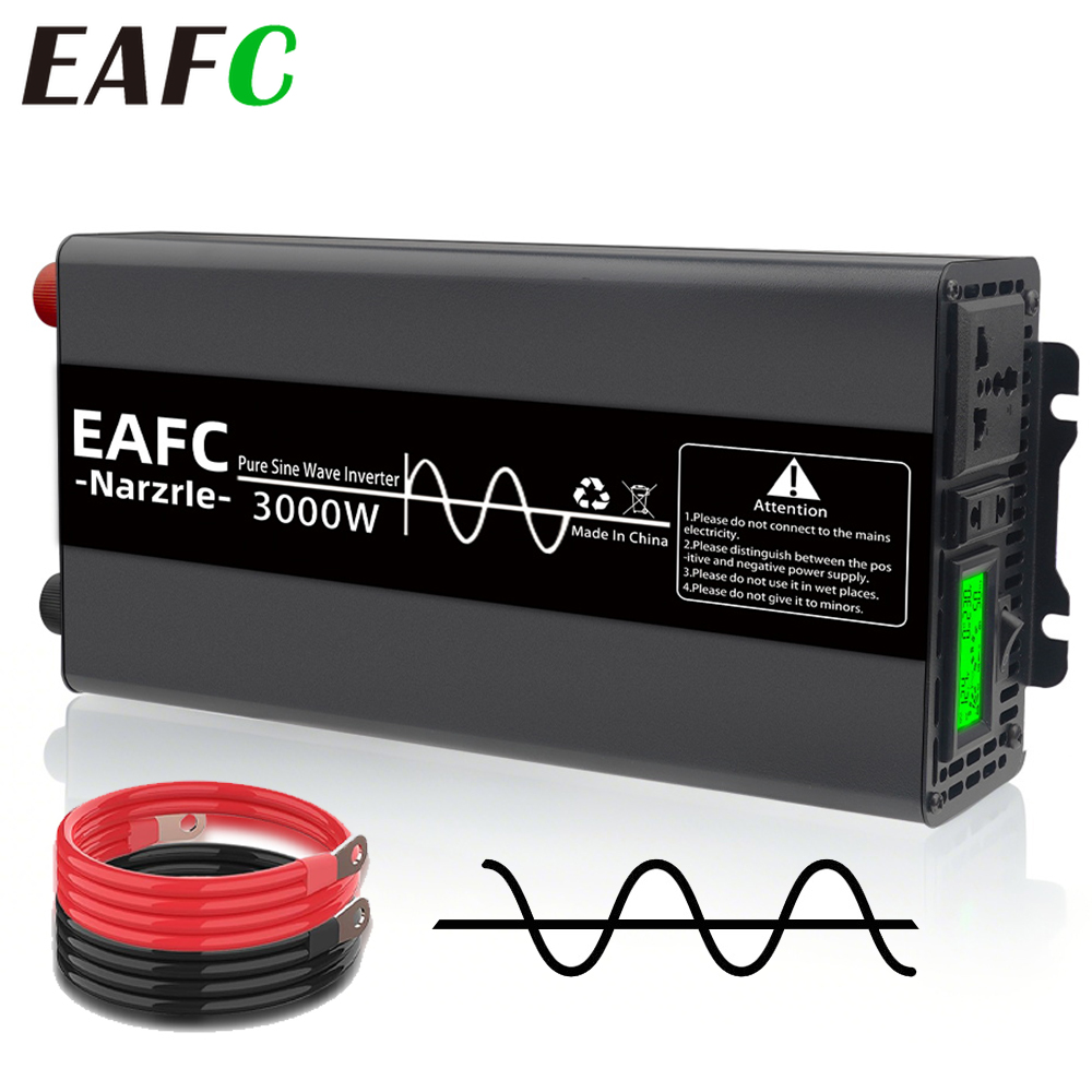 EAFC 3000W Pure Sine Wave Inve - огляд і ціна Outdoor Power Inverter
