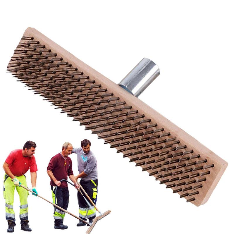 Steel Scrub Brush Widened Rust - огляд і ціна Outdoor Power Broom