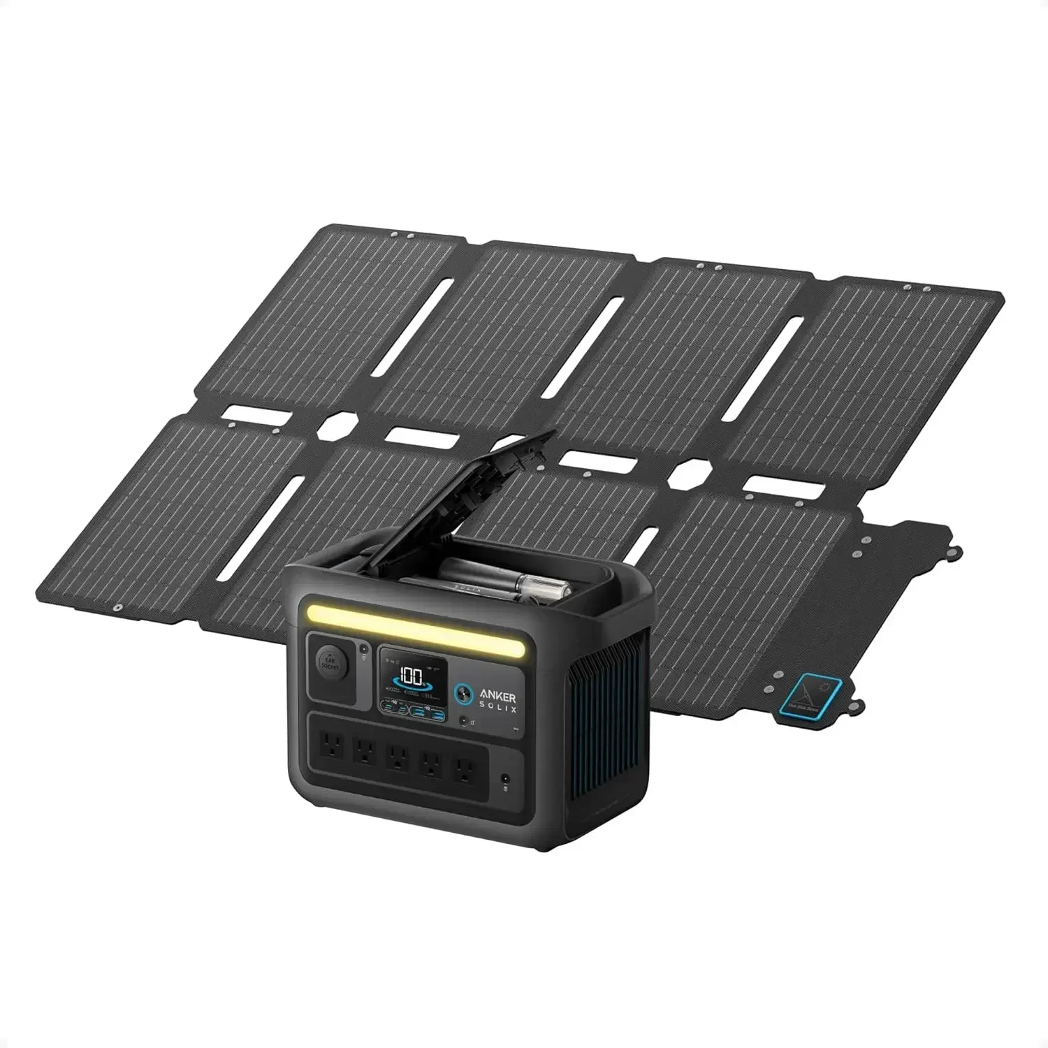 Anker SOLIX C800X Portable Pow - огляд і ціна Panel Power Outdoor
