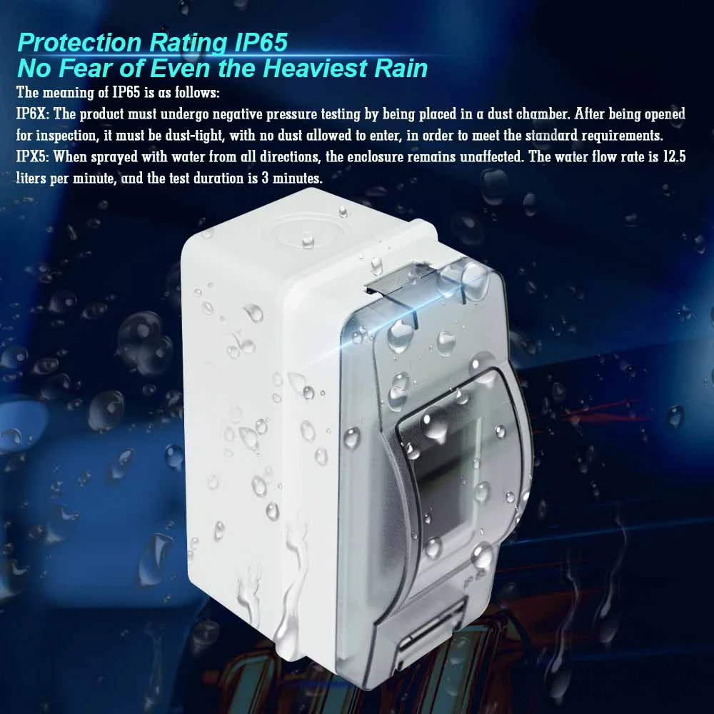 HT-2 IP65 Waterproof Distribut - огляд і ціна Outdoor Power Distribution Box